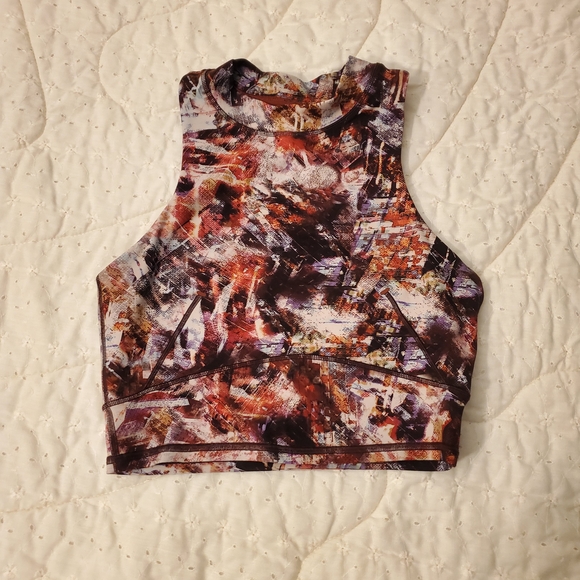 lululemon athletica Multicolor Abstract Crop Top - Picture 3 of 6